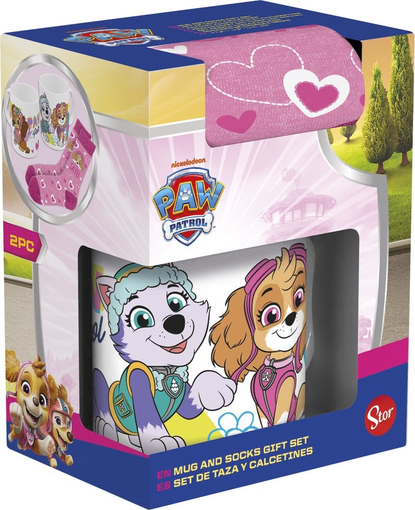 🧪 LAB | SU ORDINAZIONE Paw Patrol Mug & Socks Set Girl Go Skye