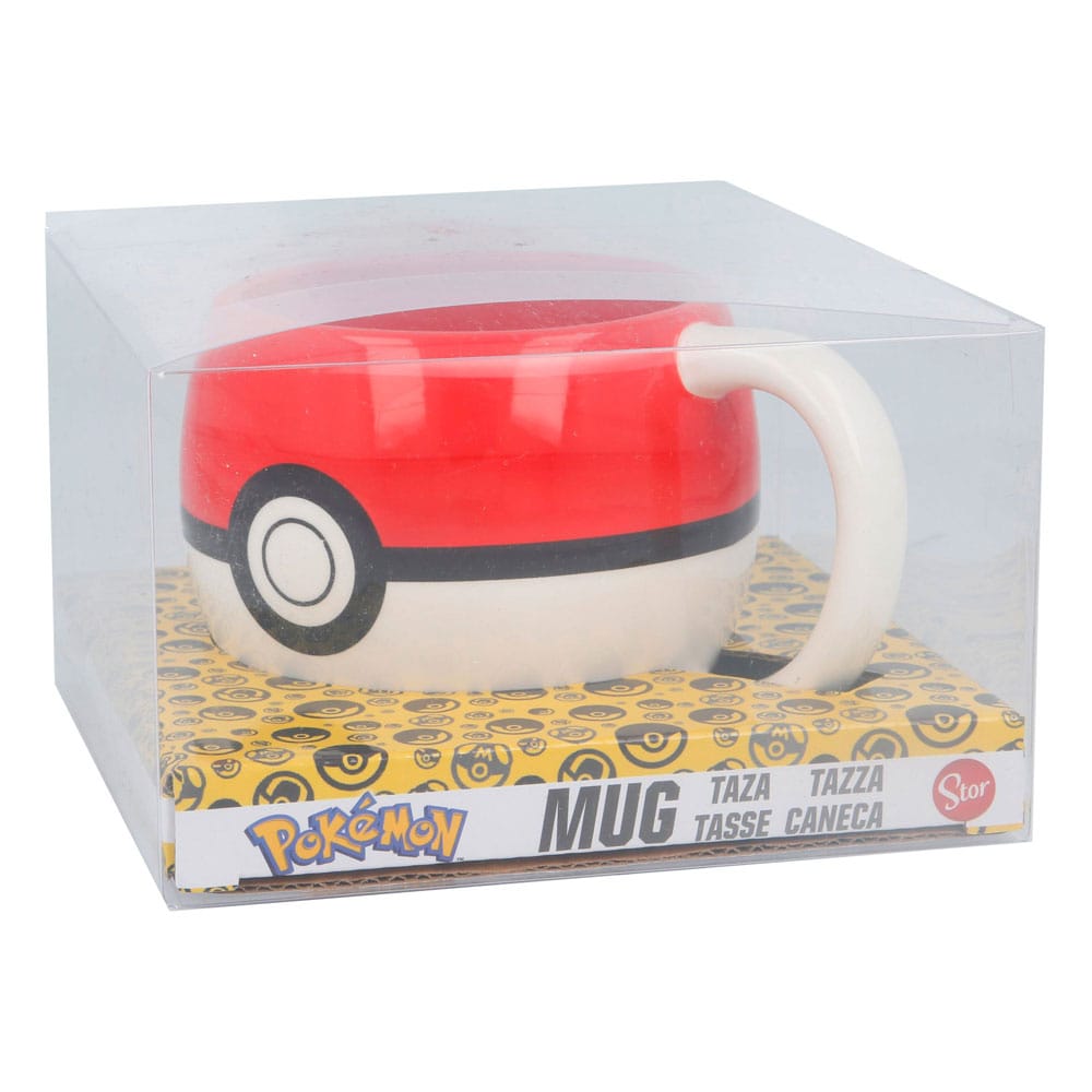 SU ORDINAZIONE Pokemon 3D Mug Pokeball 445 ml