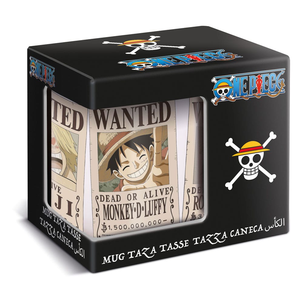 SU ORDINAZIONE One Piece Mug Wanted 325 ml ESAURITO