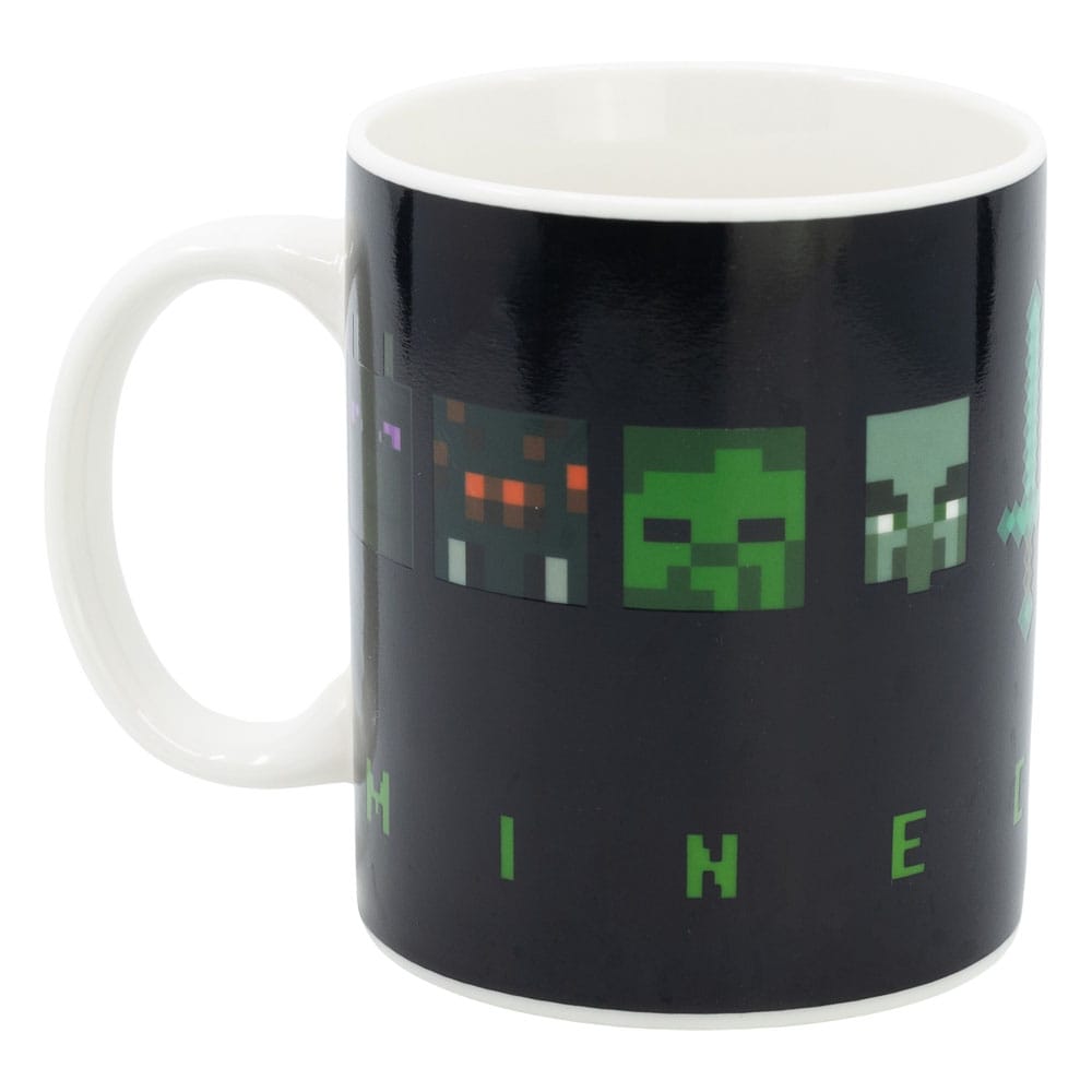 🧪 LAB | SU ORDINAZIONE Minecraft Heat Change Mug Squared Pattern 325 ml     