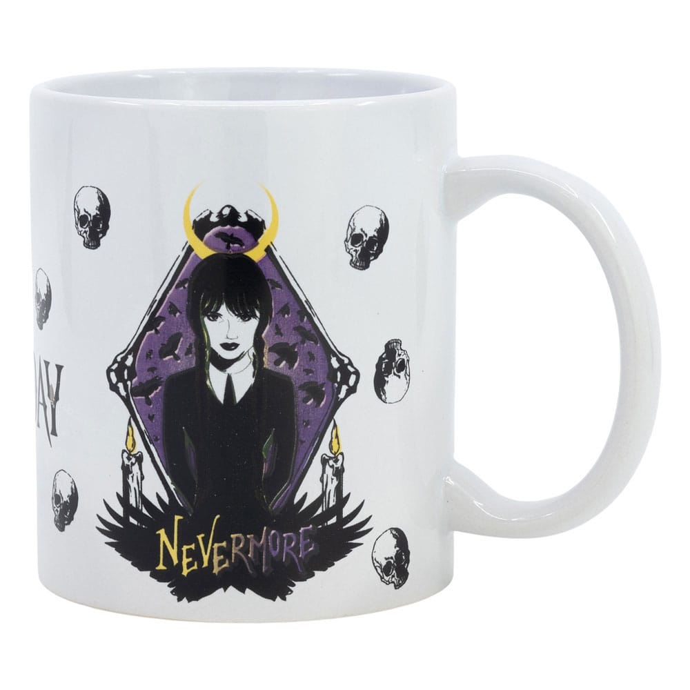 SU ORDINAZIONE Wednesday Mug Nevermore 325 ml *PREZZO SPECIALE*