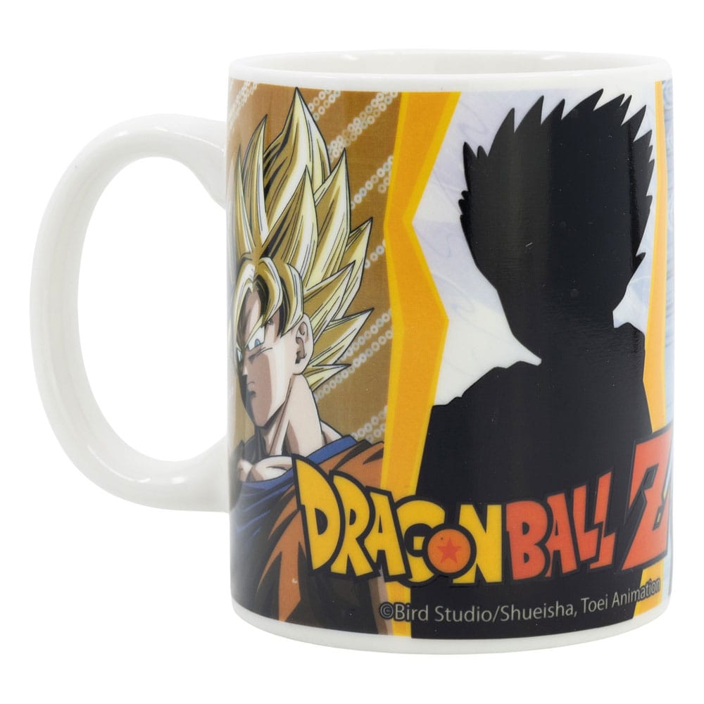 SU ORDINAZIONE Dragon Ball Z Heat Change Mug Vegeta & Goku 325 ml *PREZZO SPECIALE*