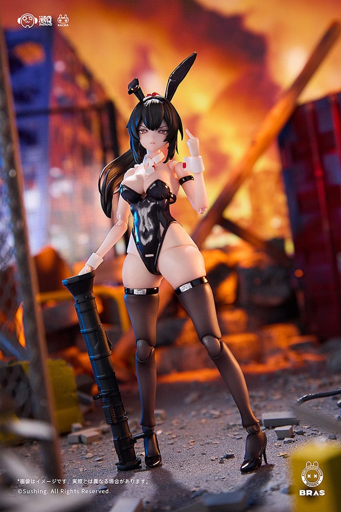 PREORDINE+ 11/2026 Bunny Rapid Action Squad Action Figure 1/12 Attacker Runa 16 cm