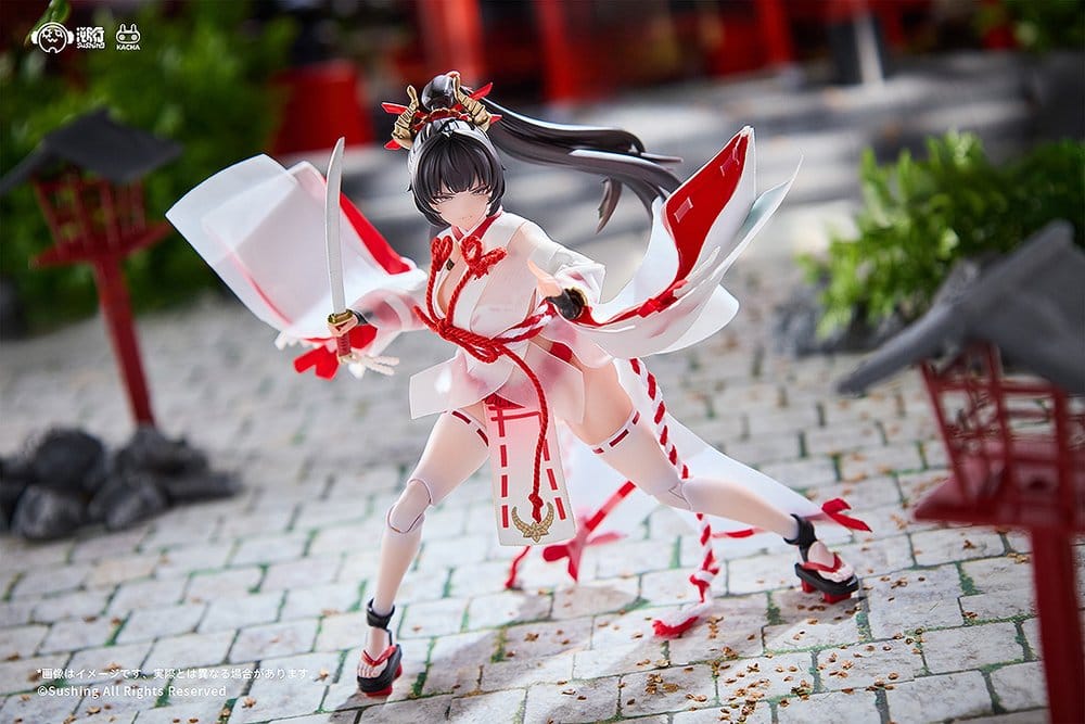 PREORDINE+ CHIUSO 02/2027 Combat Priestess Action Figure 1/12 Sakura Uefuji 15 cm