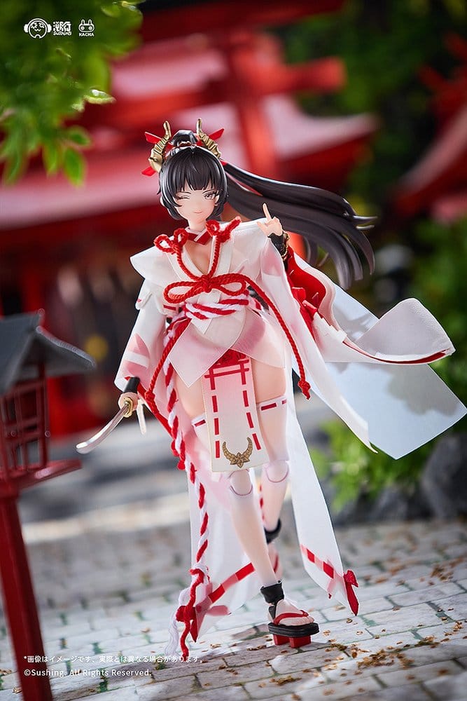 PREORDINE+ CHIUSO 02/2027 Combat Priestess Action Figure 1/12 Sakura Uefuji 15 cm