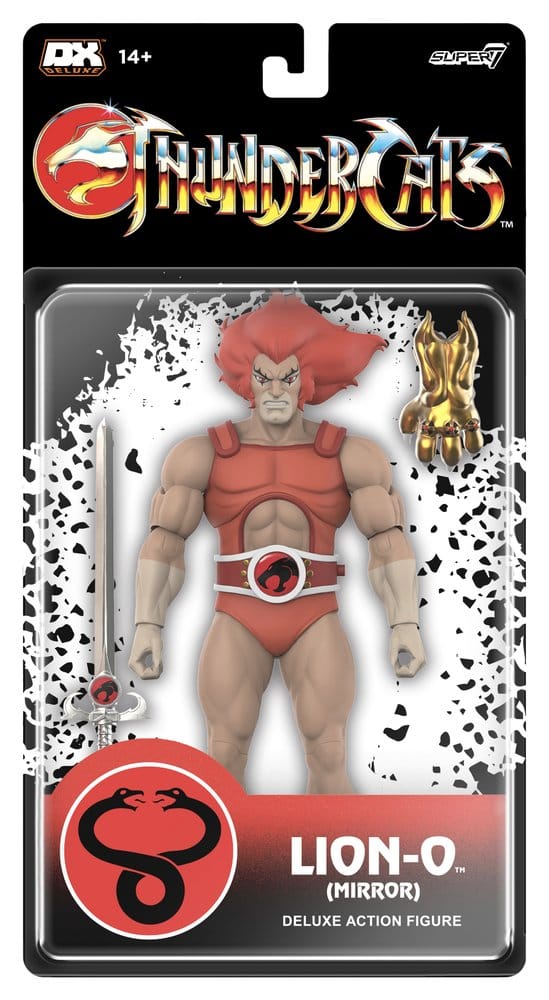 🧪 LAB | SU ORDINAZIONE Thundercats DELUXE Action Figure Wave 04 Lion-O (Mirror)