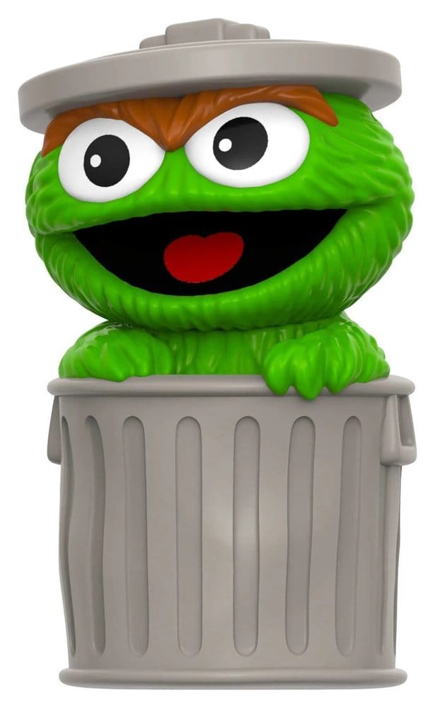 🧪 LAB | SU ORDINAZIONE Sesame Street Fun! Fun! Soft Vinyl Figur Wave 01 - Oscar the Grouch 18 cm