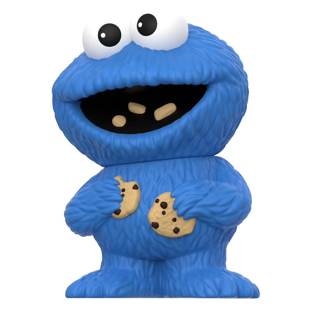 🧪 LAB | SU ORDINAZIONE Sesame Street FUN! FUN! Vinyl Action Figure Wave 02 Cookie Monster 13 cm   