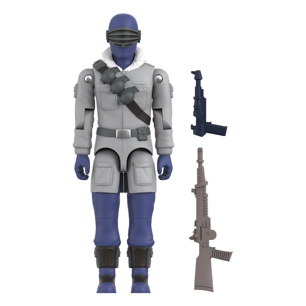 🧪 LAB | SU ORDINAZIONE GI Joe (Movie) ReAction+ Action Figure Wave 5 Arctic Snake Eyes (Movie) 10 cm 