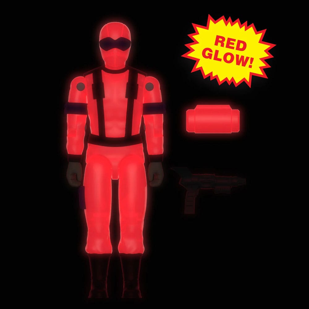 🧪 LAB | SU ORDINAZIONE GI Joe ReAction+ Action Figure Wave 06 Snake Eyes (Red Glow, Crystal Poison) 10 cm    