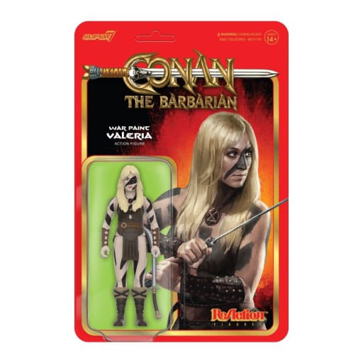 MADE TO ORDER Conan Der Barbar ReAction Actionfigur Wave 02 Valeria (War Paint) 10 cm