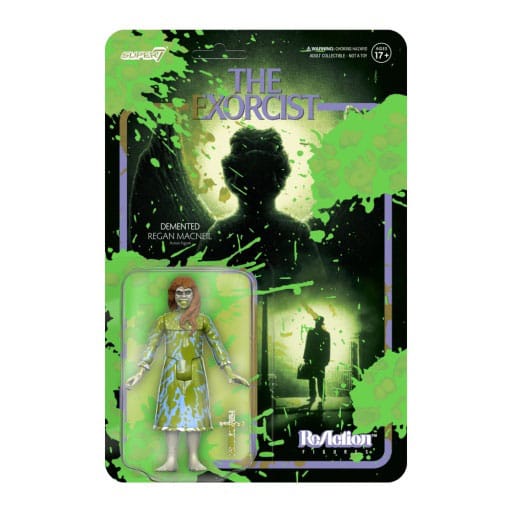 AUF BESTELLUNG GEFERTIGT: The Exorcist ReAction Actionfigur Welle 02 Regan (Erbrochenes-Spritzer) 10 cm AUSVERKAUFT