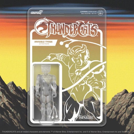 Thundercats ReAction Actionfigur Tygra (Transparent) 10 cm – AUSVERKAUFT