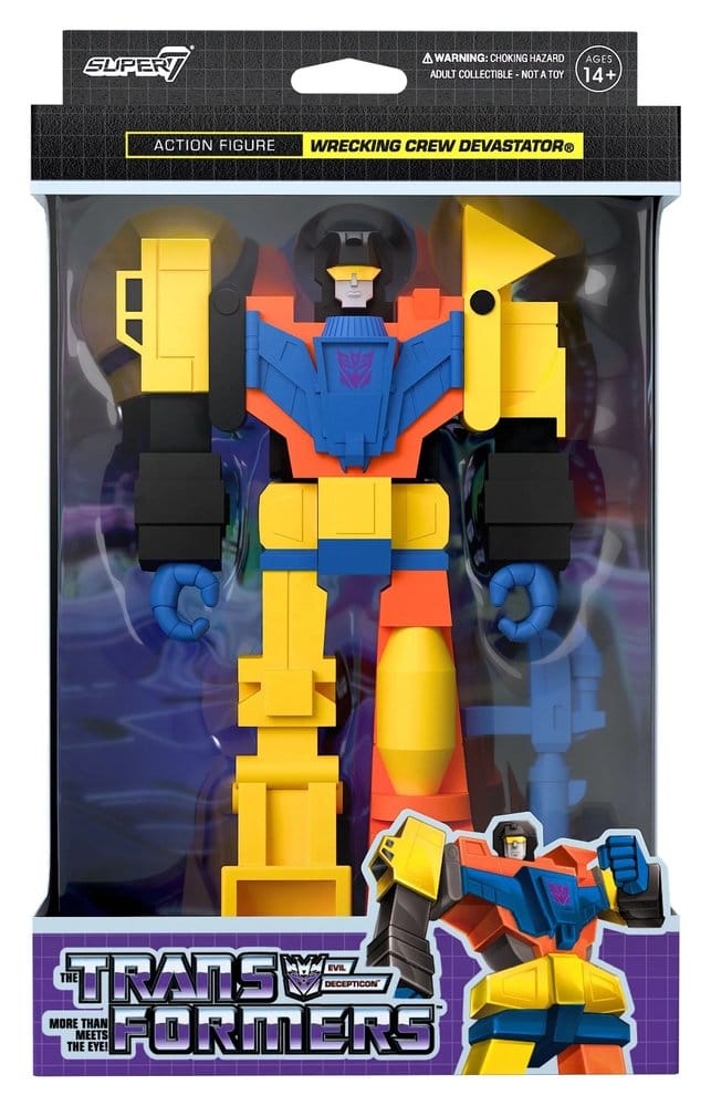 🧪 LAB | SU ORDINAZIONE Transformers ReAction Action Figure Devastator 10 cm