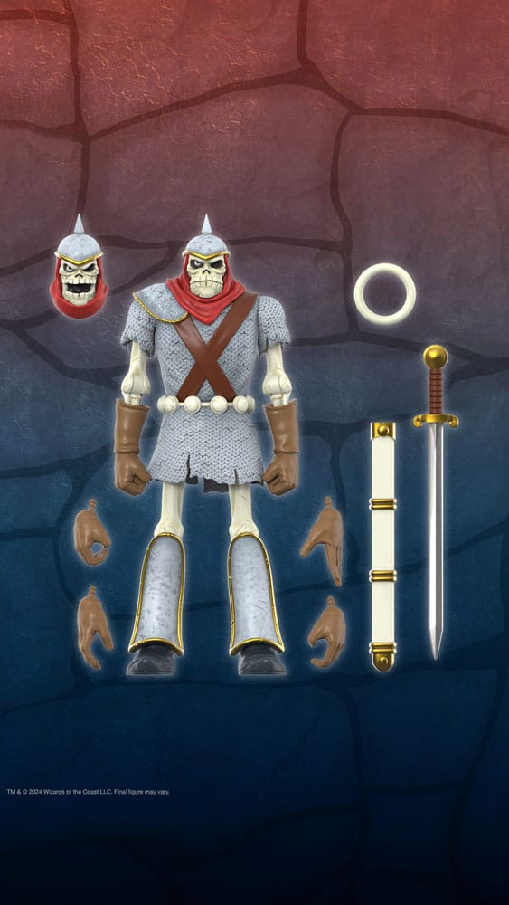 🧪 LAB | SU ORDINAZIONE Dungeons & Dragons Ultimates Action Figure Dekkion the Skeleton Warrior 18 cm