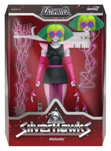 🧪 LAB | SU ORDINAZIONE Silverhawks Ultimates Action Figure Wave 07 Melodia (Toon)