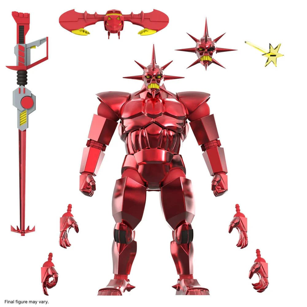 🧪 LAB | SU ORDINAZIONE SilverHawks Ultimates Action Figure Mon*Star Metallic Vac Metal 18 cm
