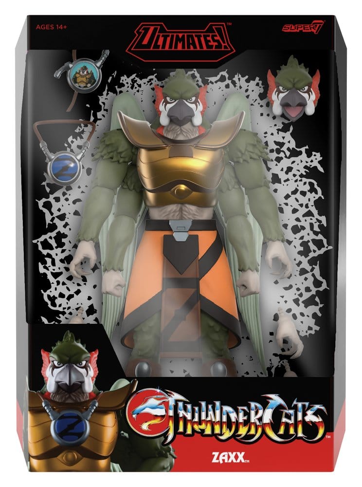 🧪 LAB | SU ORDINAZIONE ThunderCats Ultimates! Wave 15 Action Figure Zaxx 18 cm