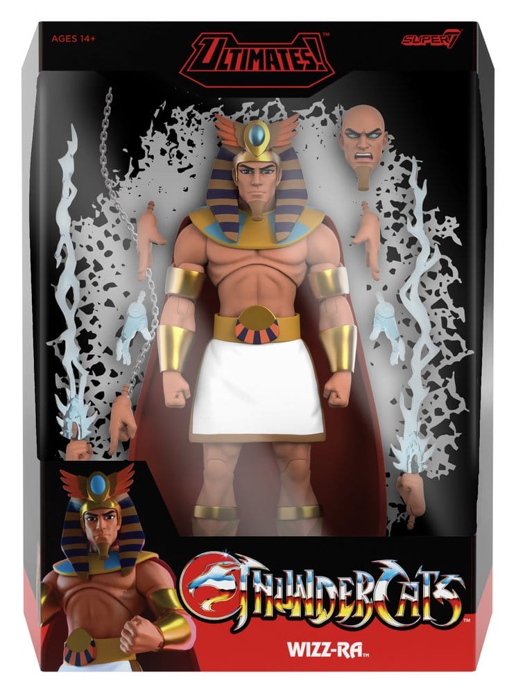 🧪 LAB | SU ORDINAZIONE ThunderCats Ultimates! Wave 15 Action Figure Wizz-Ra 18 cm