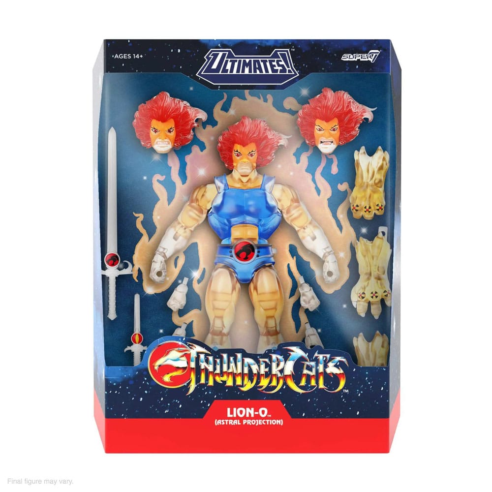 🧪 LAB | SU ORDINAZIONE Thundercats Ultimates Action Figure Astral Projection Lion-O 18 cm     
