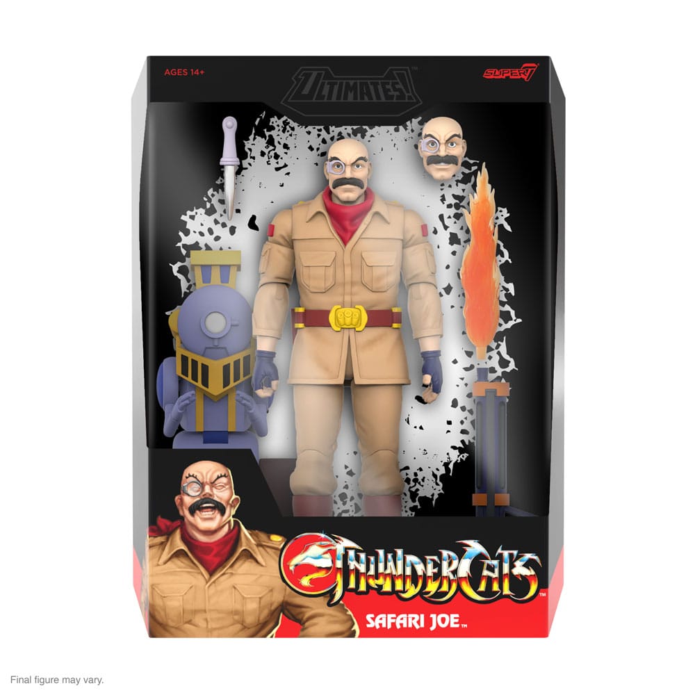 🧪 LAB | SU ORDINAZIONE Thundercats Ultimates Action Figure Safari Joe Wave 12 18 cm   