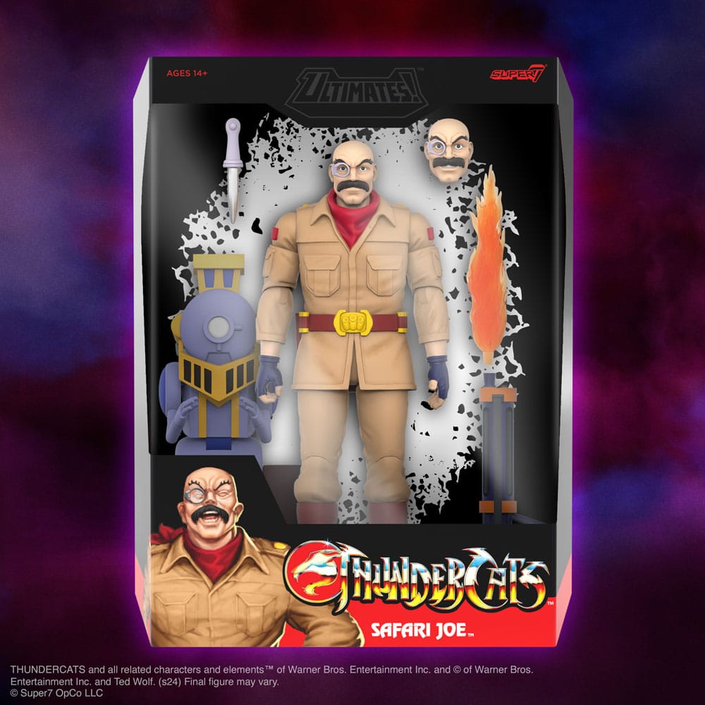 🧪 LAB | SU ORDINAZIONE Thundercats Ultimates Action Figure Safari Joe Wave 12 18 cm   