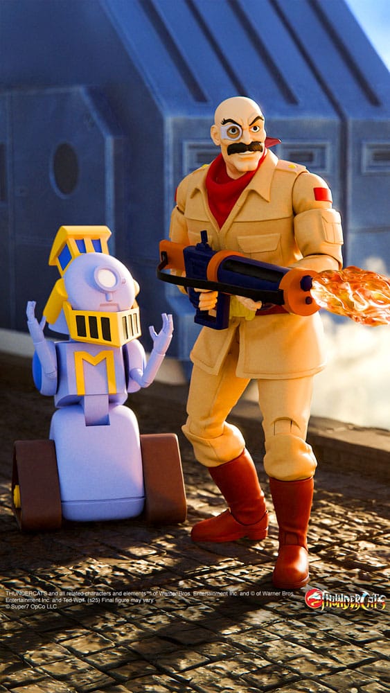 🧪 LAB | SU ORDINAZIONE Thundercats Ultimates Action Figure Safari Joe Wave 12 18 cm   