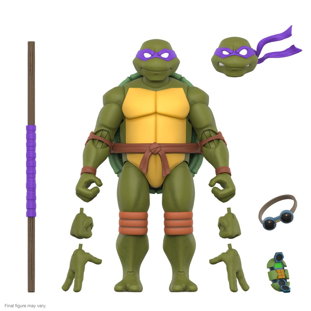🧪 LAB | SU ORDINAZIONE Teenage Mutant Ninja Turtles Ultimates Action Figure Wave 12 Donatello 18 cm