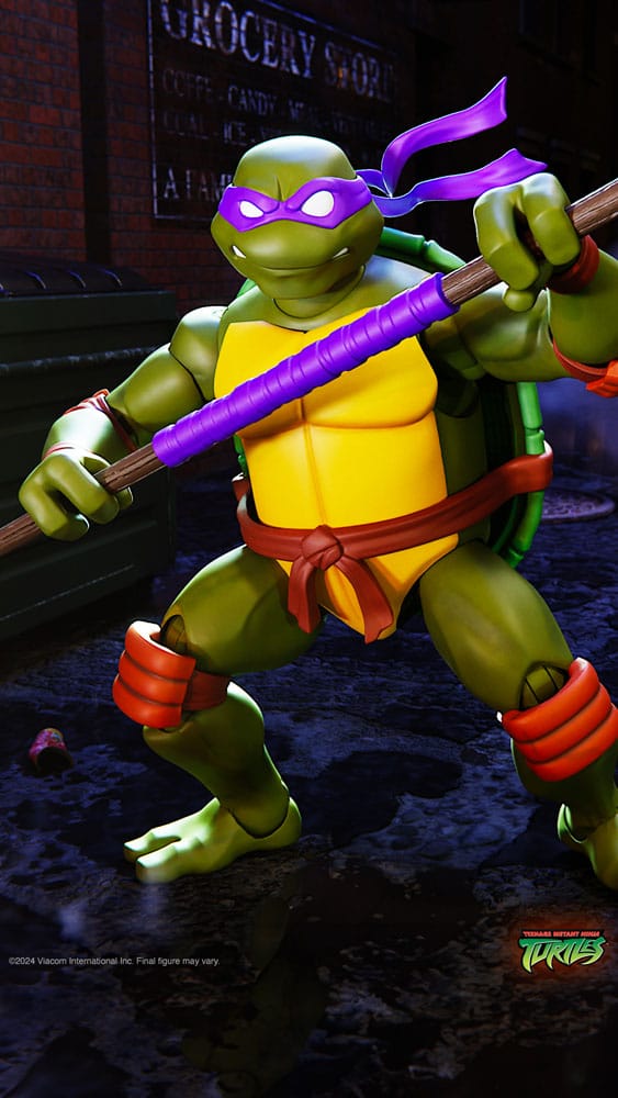 🧪 LAB | SU ORDINAZIONE Teenage Mutant Ninja Turtles Ultimates Action Figure Wave 12 Donatello 18 cm