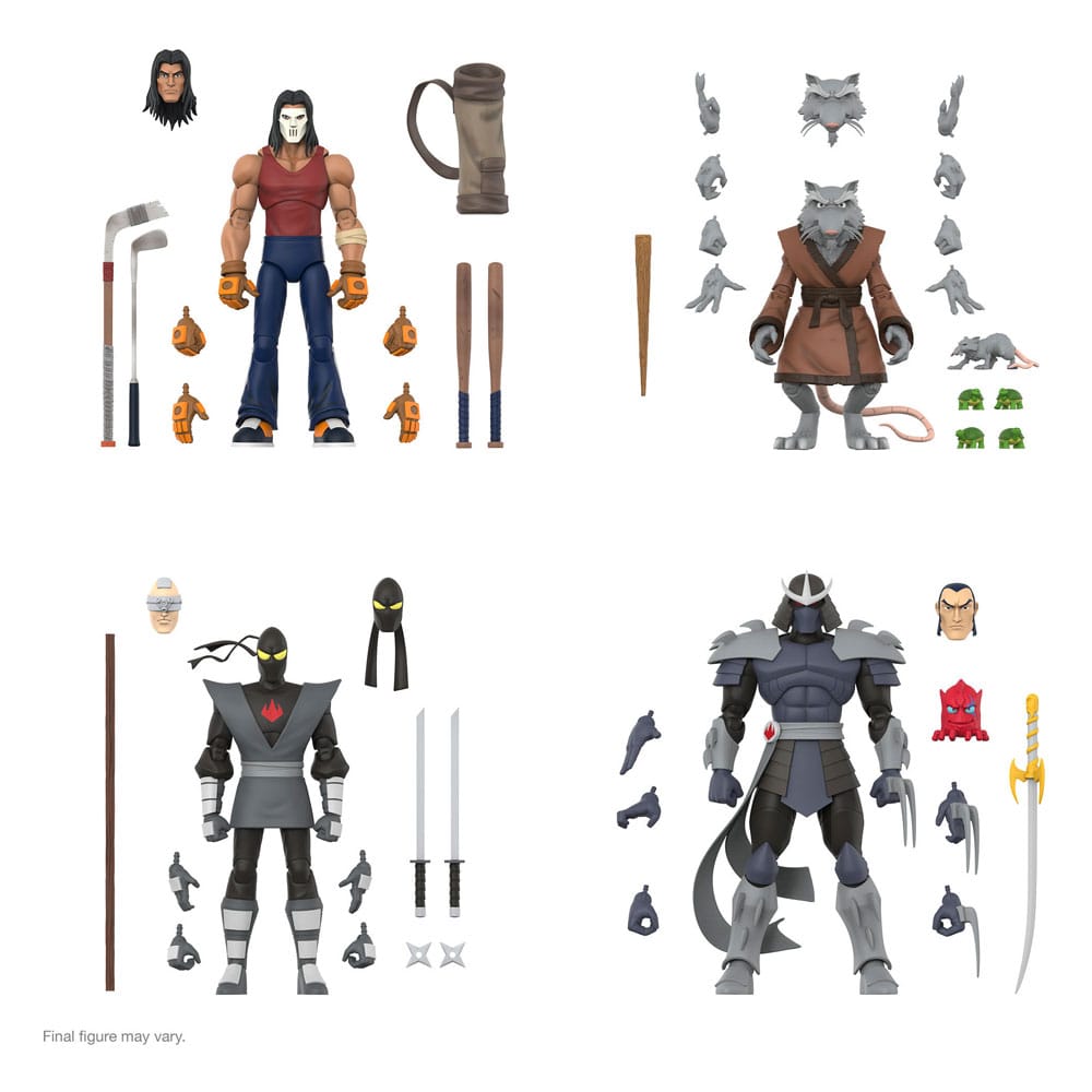 🧪 LAB | SU ORDINAZIONE Teenage Mutant Ninja Turtles Ultimates Action Figure Wave 13 Shredder 18 cm 