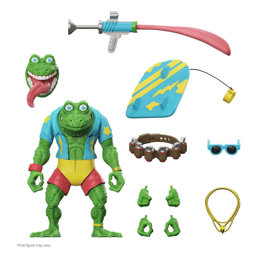SU ORDINAZIONE Teenage Mutant Ninja Turtles Ultimates Action Figure Genghis Frog 18 cm *PREZZO SPECIALE*
