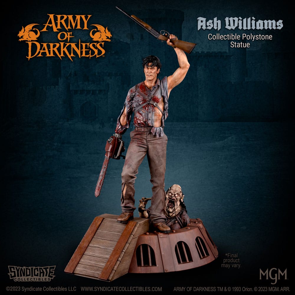 MADE TO ORDER Army of Darkness Statue 1/10 Ash Williams 28 cm