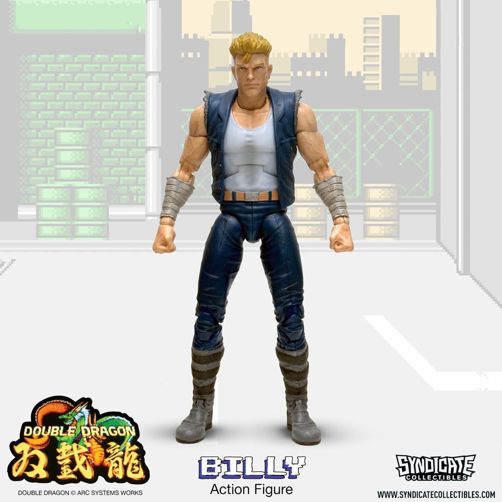MADE TO ORDER Double Dragon Deluxe Action Figure 1/12 Billy 18 cm *SPECIAL PRICE*