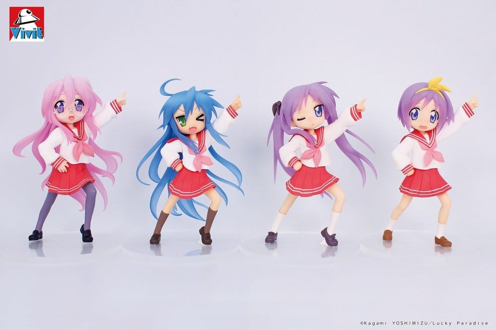 PREORDINE+ 11/2026 Lucky Star Vivit PVC Statue Kagami Hiiragi 13 cm