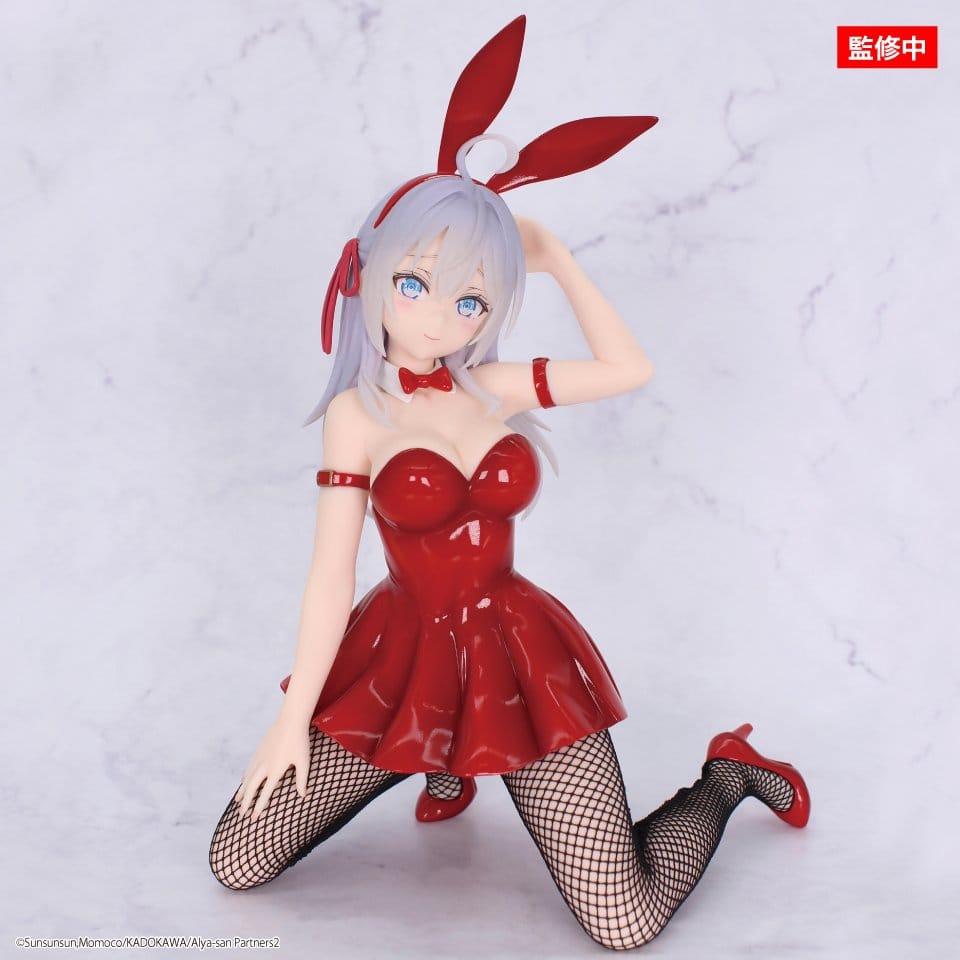 PREORDINE+ 09/2026 Alya Sometimes Hides Her Feelings in Russian One-Seventh Carat PVC Statue 1/7 Alya Bunny Red Ver. 17 cm