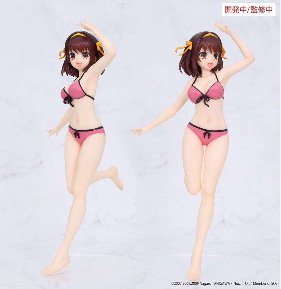 PREORDINE+ 04/2027 The Melancholy of Haruhi Suzumiya Vivit PVC Figure Haruhi Suzumiya 20 cm