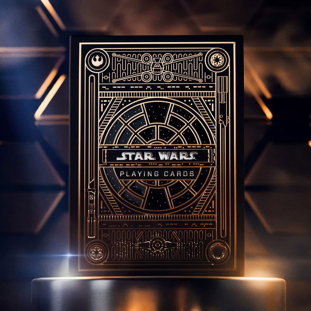 AUF BESTELLUNG HERGESTELLTE Star Wars Spielkarten Goldversion