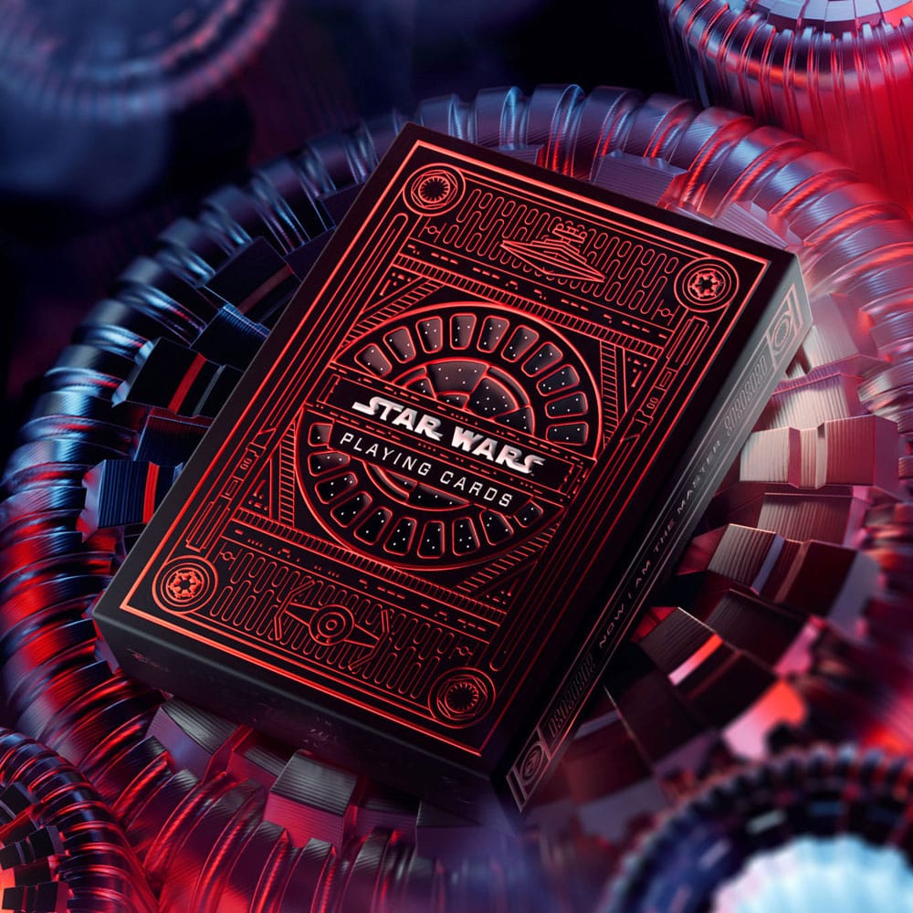 SU ORDINAZIONE Star Wars Playing Cards Red Version