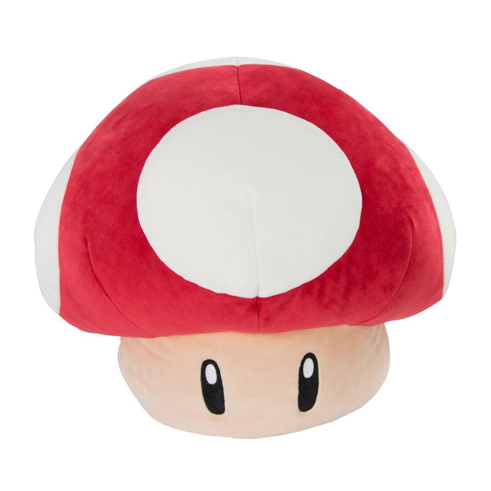 SU ORDINAZIONE Mario Kart Mocchi-Mocchi Plush Figure Super Mushroom 40 cm