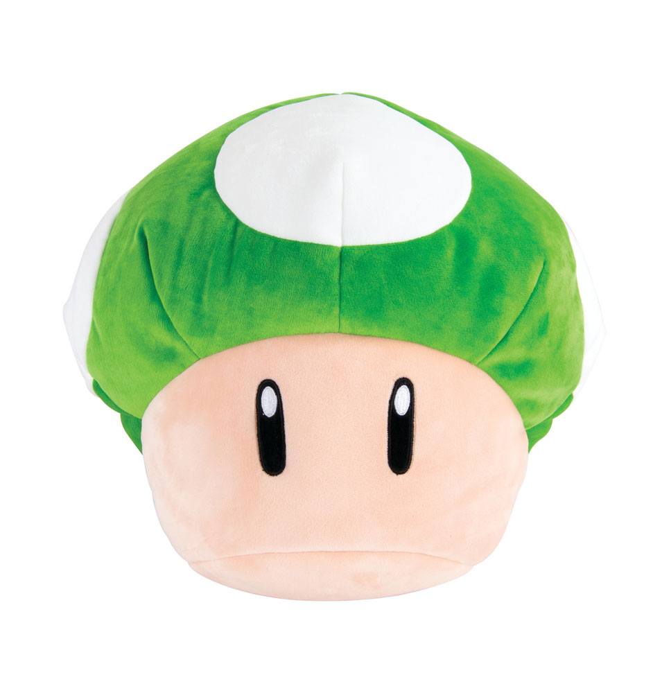 SU ORDINAZIONE Mario Kart Mocchi-Mocchi Plush Figure 1-Up Mushroom 36 cm *PREZZO SPECIALE*