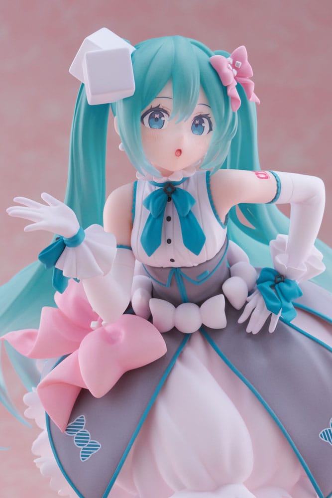 PREORDINE ESAURITO  Hatsune Miku PVC Statue Bust Up Figure 39 Miku's Day Anniversary 2nd season Melty Sugar Ver. 18 cm