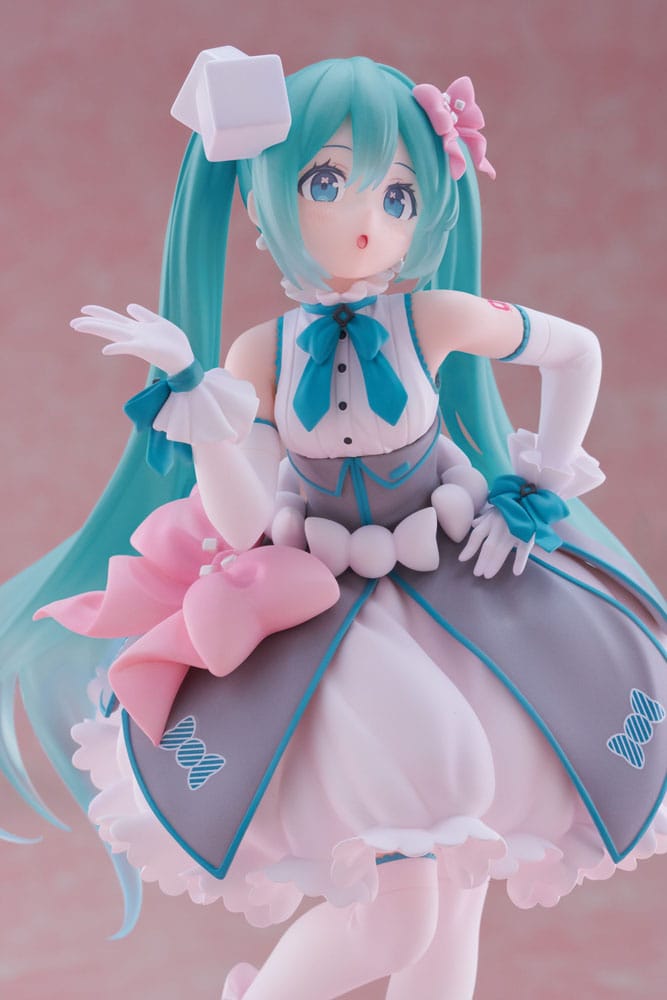 PREORDINE ESAURITO  Hatsune Miku PVC Statue Bust Up Figure 39 Miku's Day Anniversary 2nd season Melty Sugar Ver. 18 cm