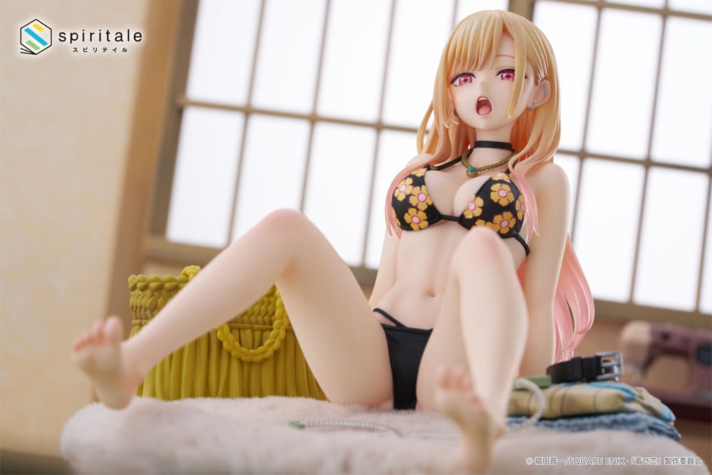 PREORDINE 12/2025 My Dress-Up Darling Spiritale Statue 1/6 Marin Kitagawa Swimwear Ver. 16 cm (PREORDINE NON CANCELLABILE)