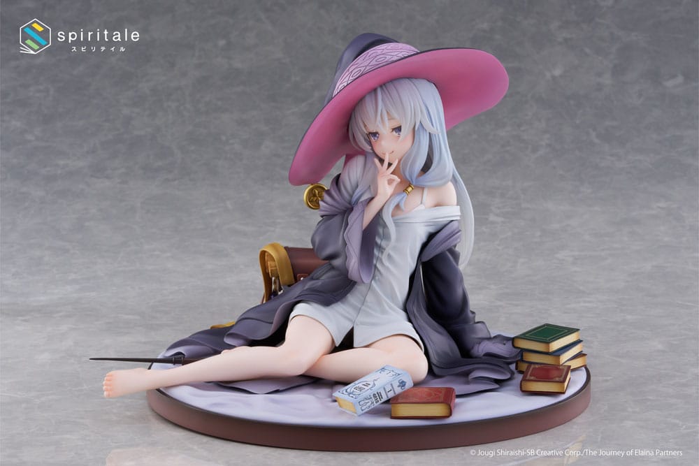 PREORDINE CHIUSO 11/2025 Wandering Witch: The Journey of Elaina Spiritale Statue 1/6 Elaina Rest Ver. 16 cm (PREORDINE NON CANCELLABILE)