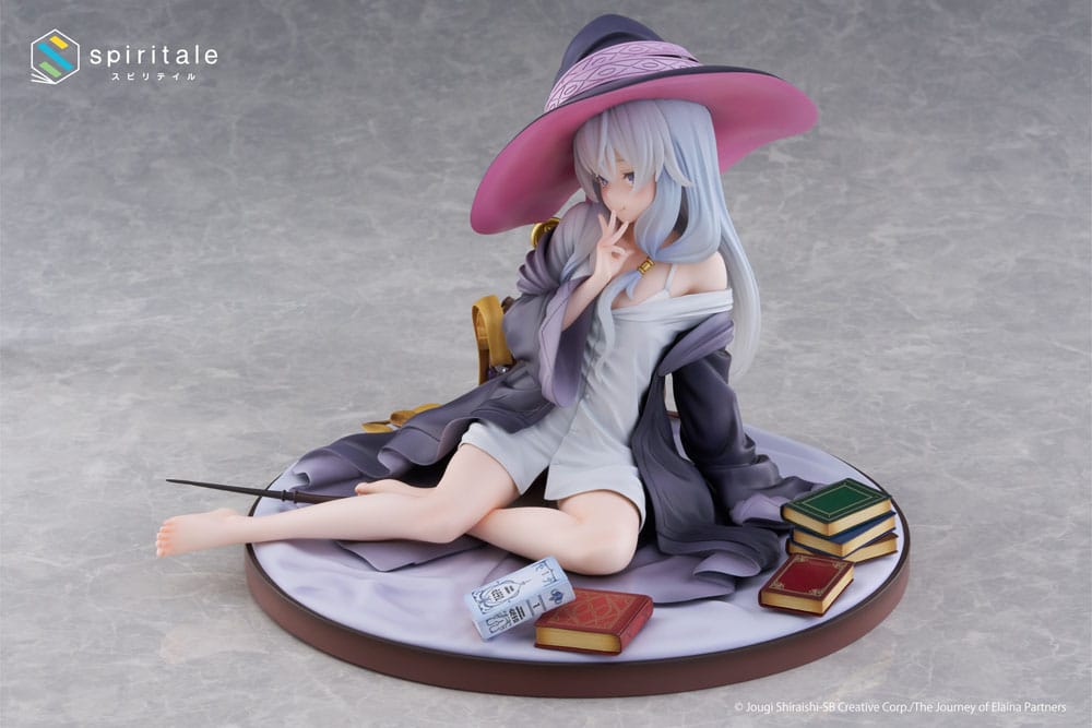 PREORDINE CHIUSO 11/2025 Wandering Witch: The Journey of Elaina Spiritale Statue 1/6 Elaina Rest Ver. 16 cm (PREORDINE NON CANCELLABILE)