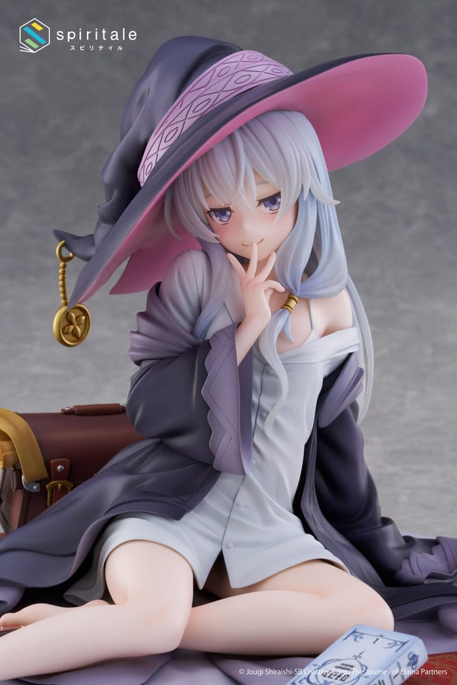 PREORDINE CHIUSO 11/2025 Wandering Witch: The Journey of Elaina Spiritale Statue 1/6 Elaina Rest Ver. 16 cm (PREORDINE NON CANCELLABILE)