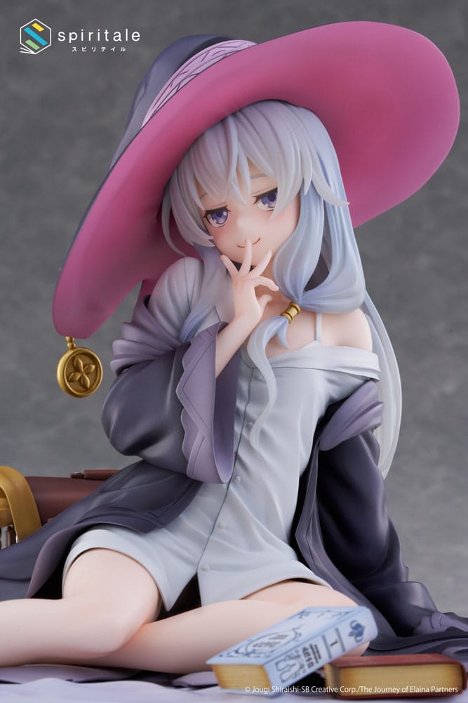 PREORDINE CHIUSO 11/2025 Wandering Witch: The Journey of Elaina Spiritale Statue 1/6 Elaina Rest Ver. 16 cm (PREORDINE NON CANCELLABILE)