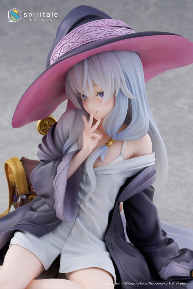 PREORDINE CHIUSO 11/2025 Wandering Witch: The Journey of Elaina Spiritale Statue 1/6 Elaina Rest Ver. 16 cm (PREORDINE NON CANCELLABILE)
