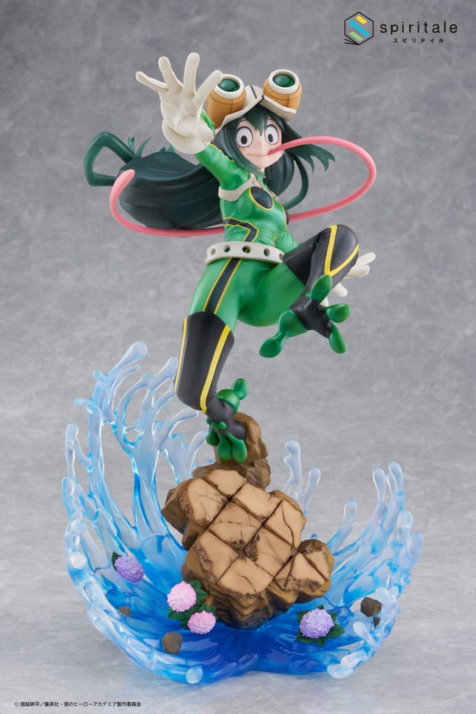 SU ORDINAZIONE My Hero Academia PVC Statue 1/7 Tsuyu Asui Frog 32 cm ESAURITO