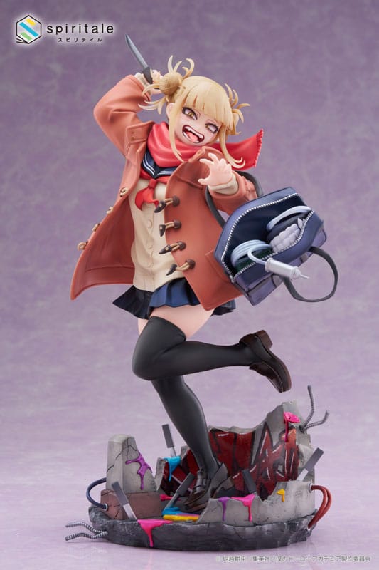 PREORDINE 07/2025 My Hero Academia Himiko Toga Duffel Coat Ver. 27 cm Statue 1/7 (PREORDINE NON CANCELLABILE)